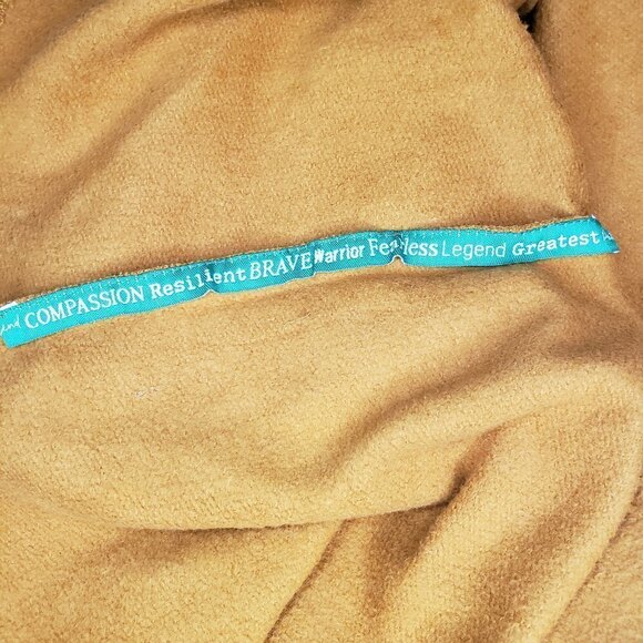 The Power Of Words Thale Blanc Resilient Crewneck Sweatshirt Quilted Sleeve Med - Picture 10 of 10